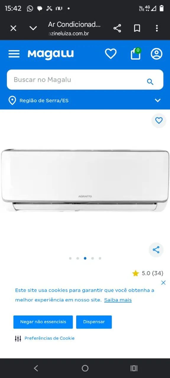 Venda Ar Condicionado marca Agratto - Foto 2