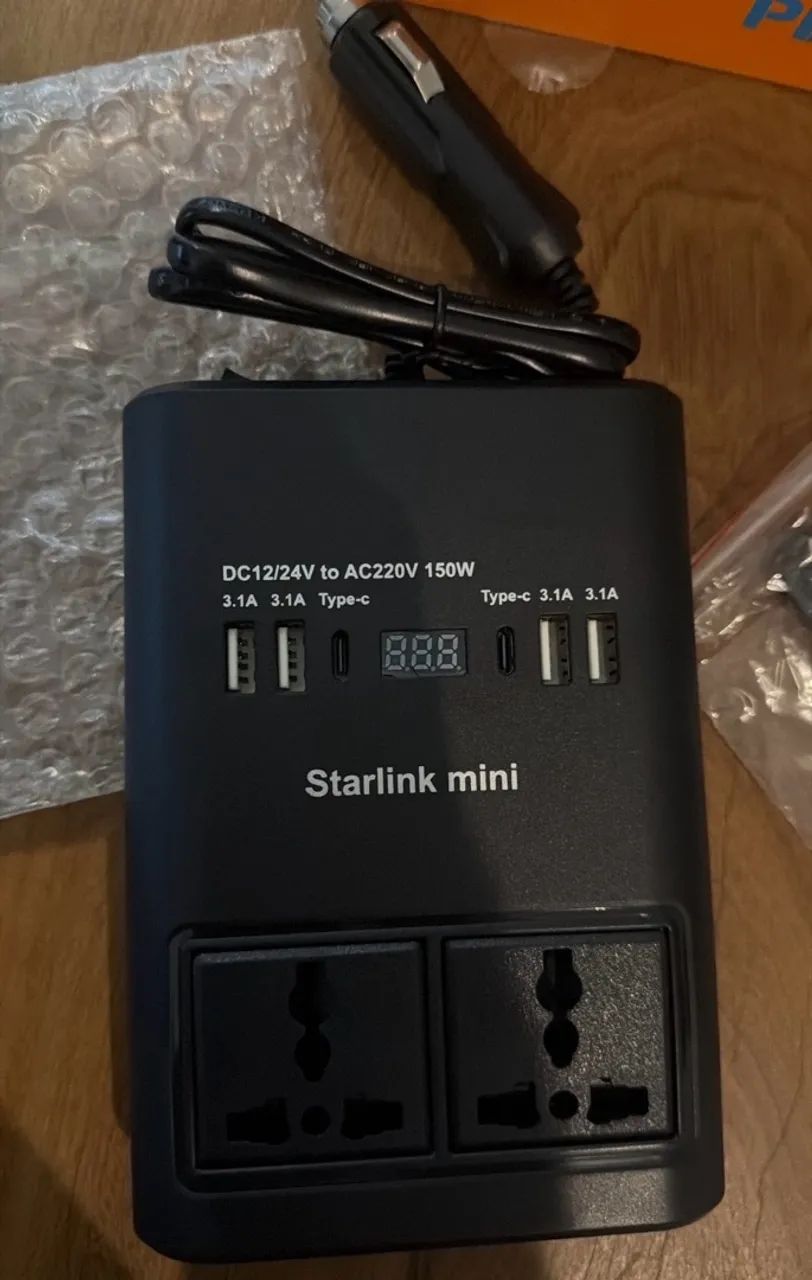 Vendo inversor e carregador para Starlink  - Foto 2