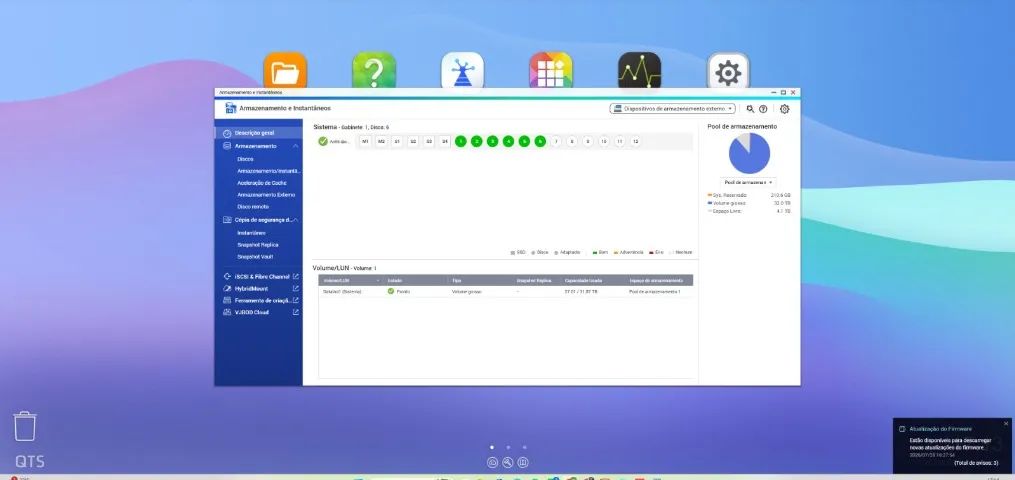 NAS QNAP TS-1635AX 16 Baias - Foto 3