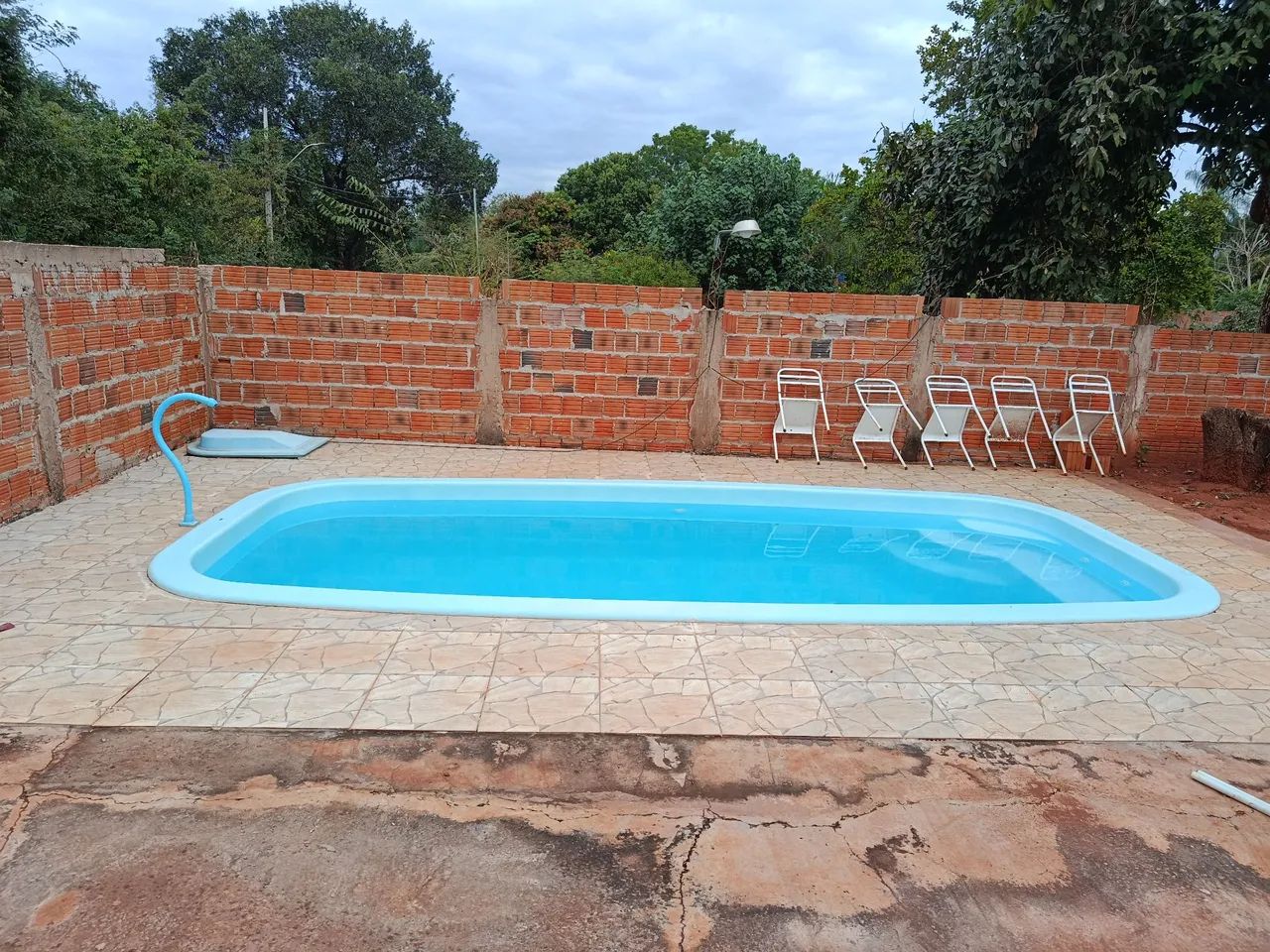 Terreno escriturado com edicula e piscina  - Foto 2