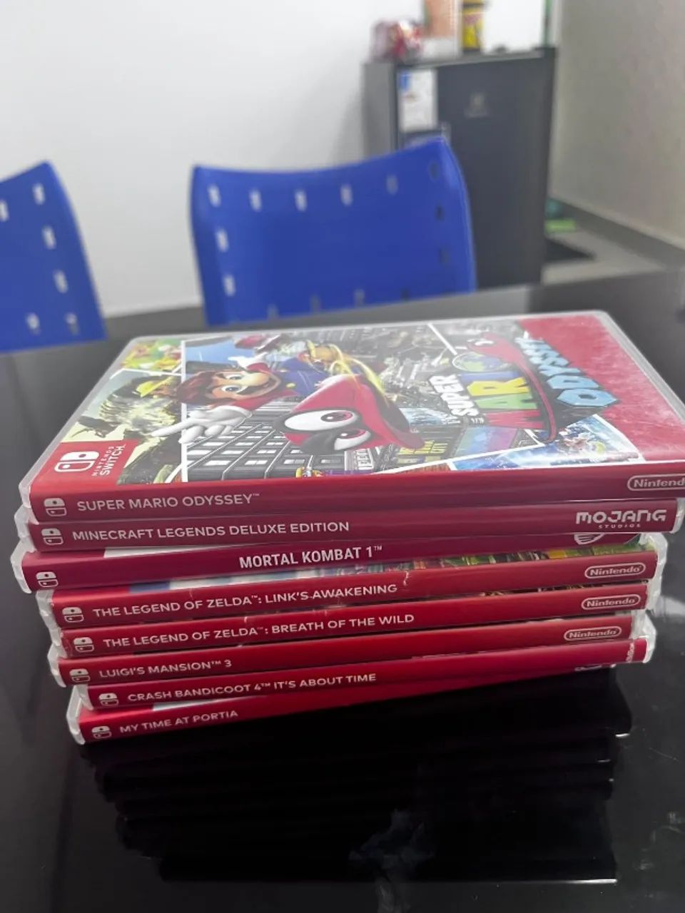 Vendo jogos de nintendo switch