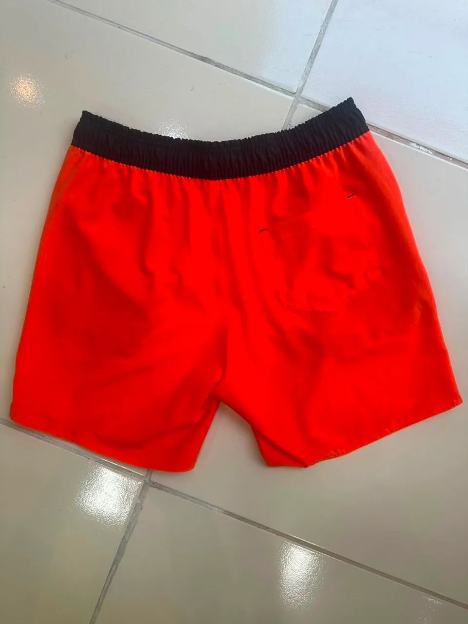 Tactel Elastano Cós Duplo cadaço com ponteira prateada . <br> <br>P M G GG - Foto 5