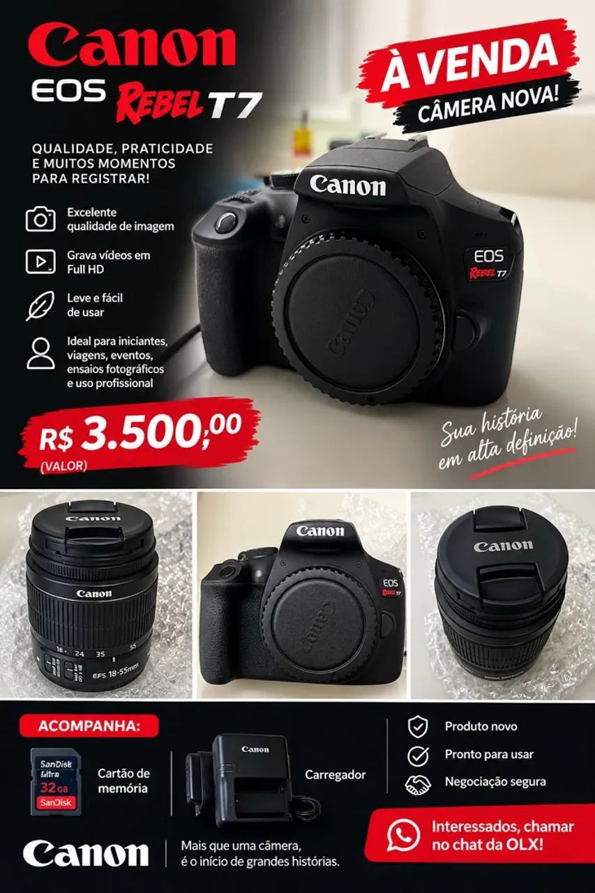 Câmera  - Foto 4
