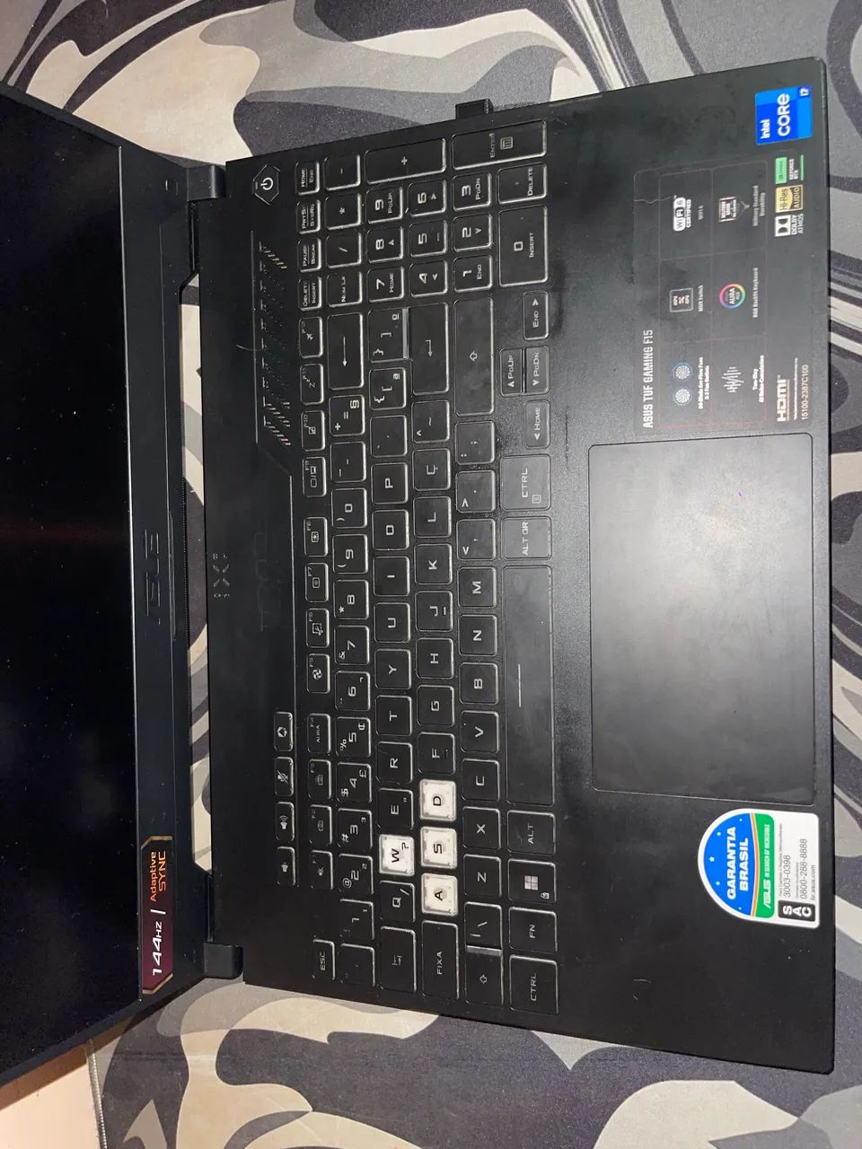 Notebook ASUS TUF Gaming F15 + Upgrade - Foto 3