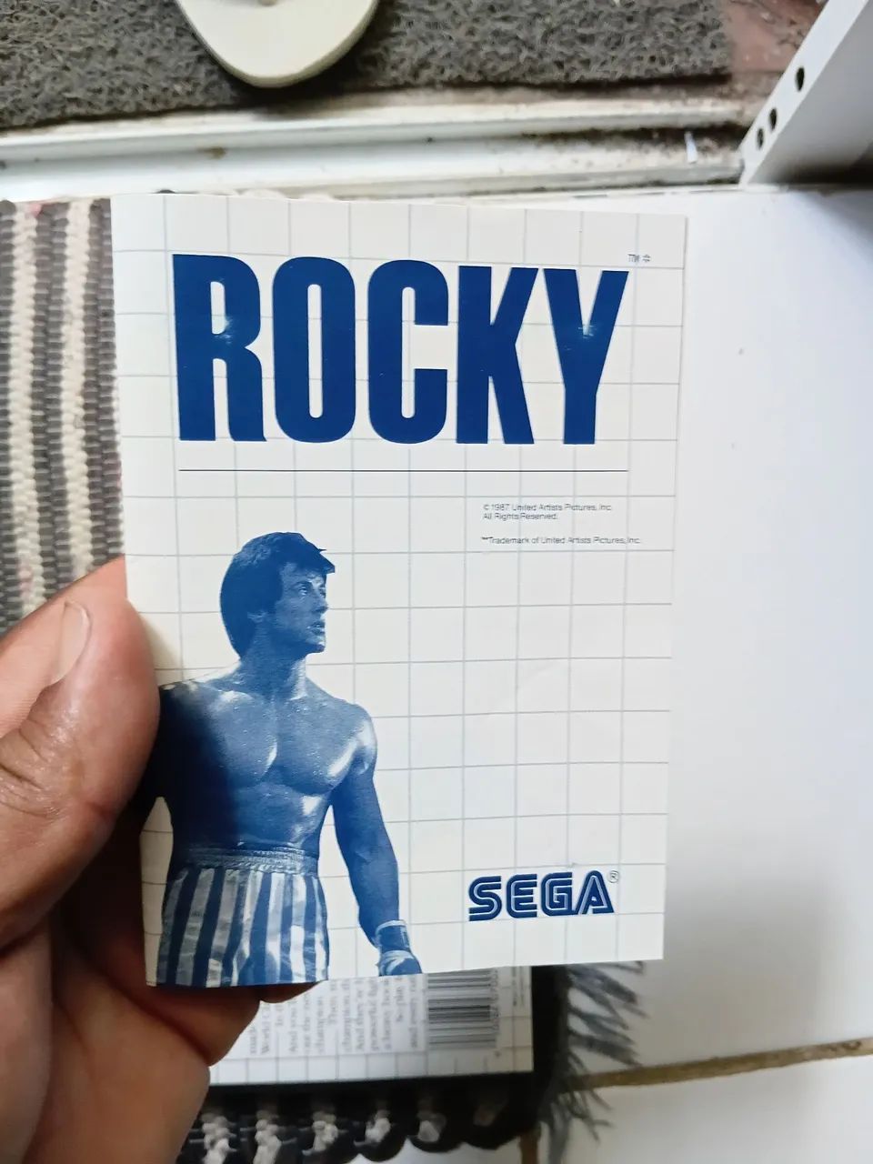 Jogo Master System Rocky - Foto 4