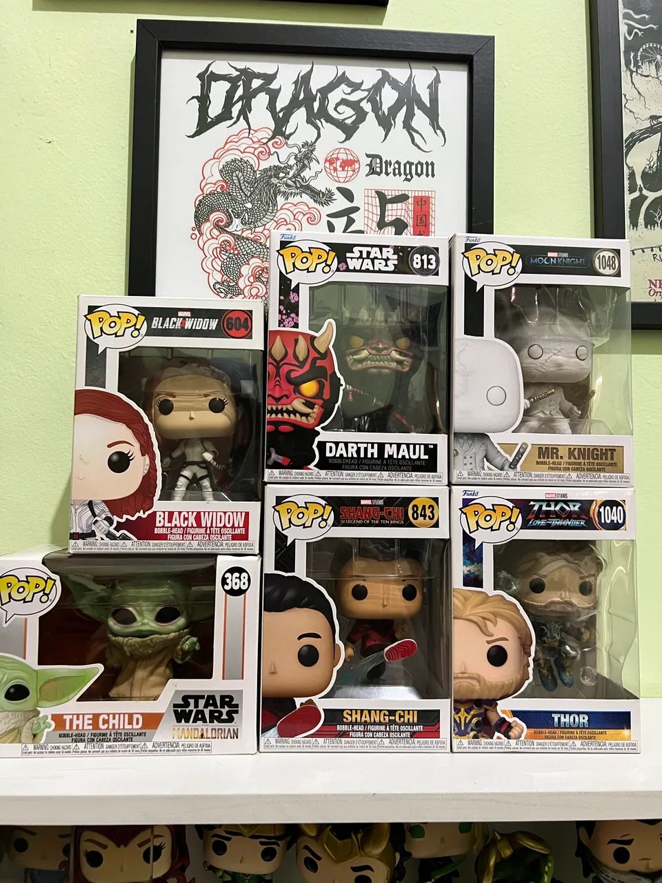 Funko pop variados 