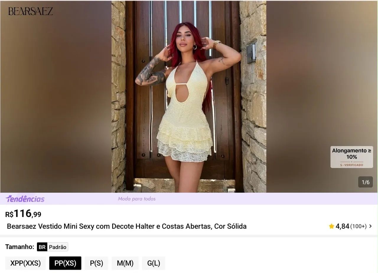 Vestido amarelo  - Foto 3