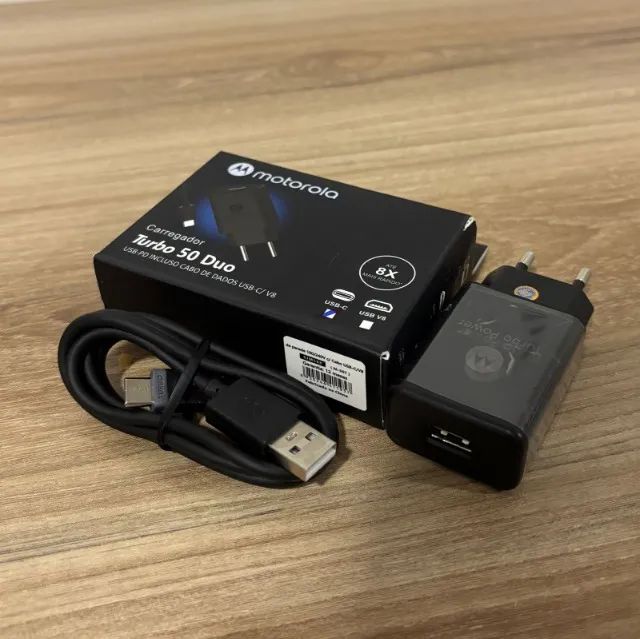 CARREGADOR TURBO MOTOROLA USB