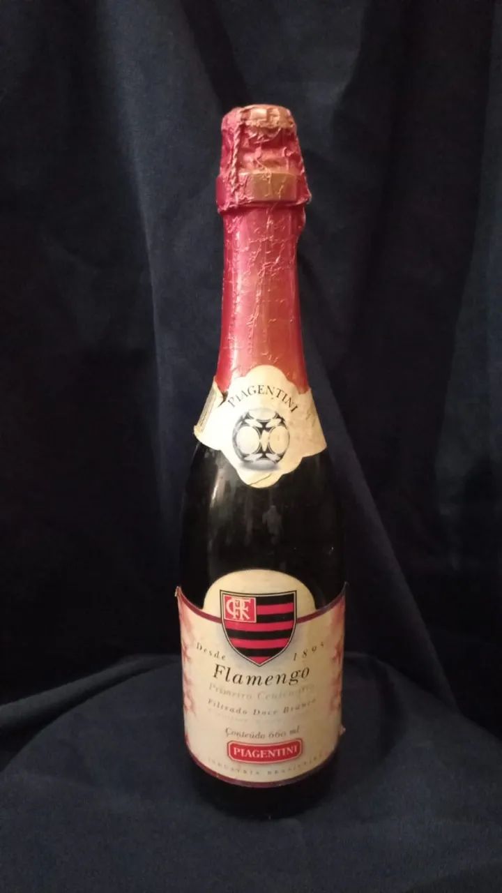 Flamengo - 100 anos - 1995 Vinho - Foto 3