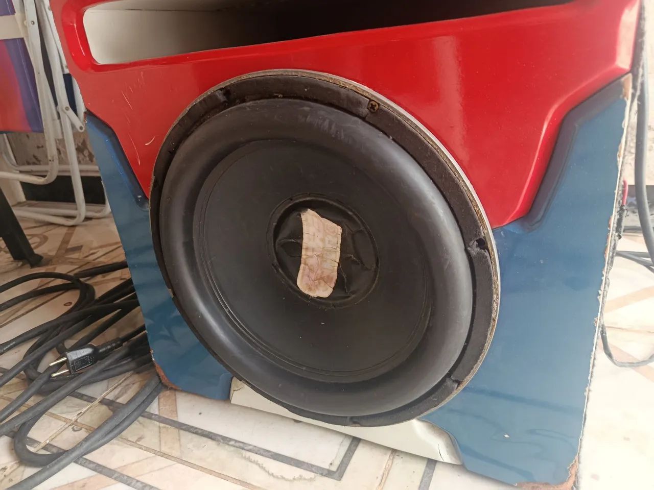 Grave de 12 bobina dupla 500 rms