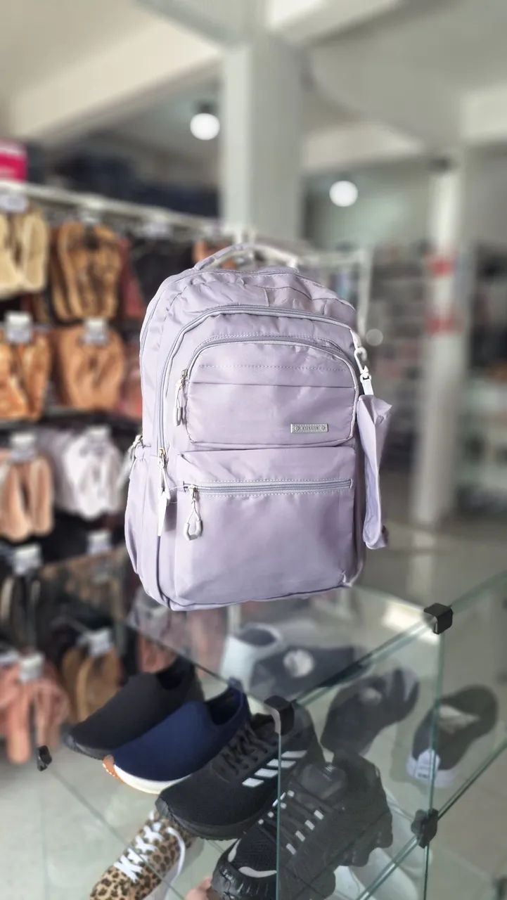 Mochilas cinzas - Foto 2