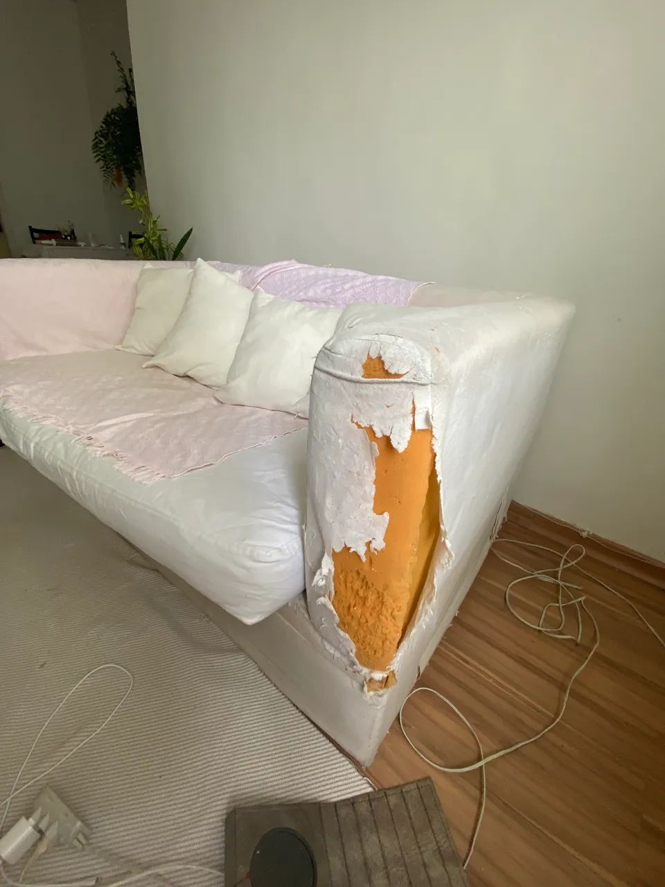 DOAÇÃO !!!!! sofá cama  - Foto 4