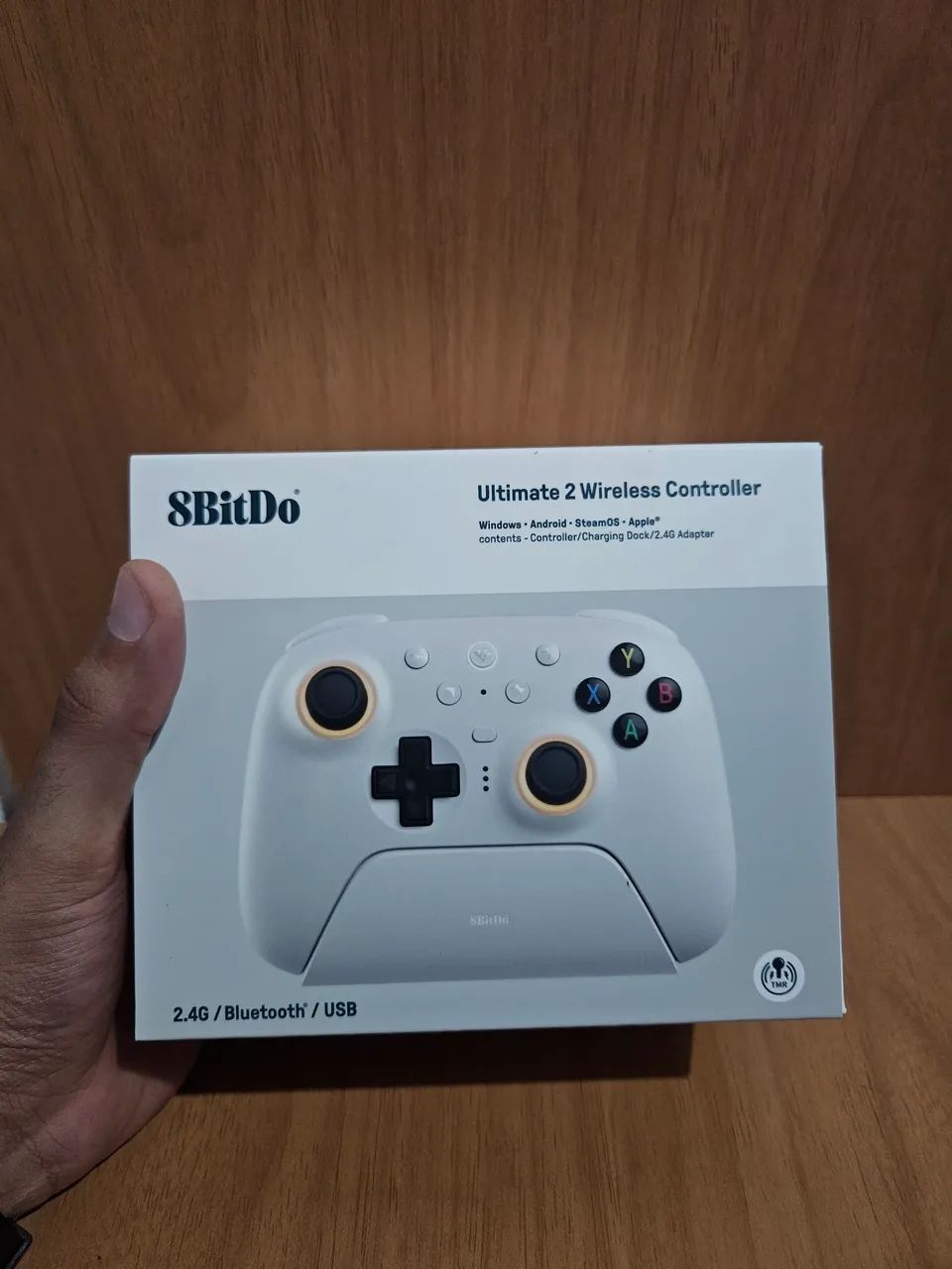 Controle 8bitdo ultimate 2 Branco Lacrado