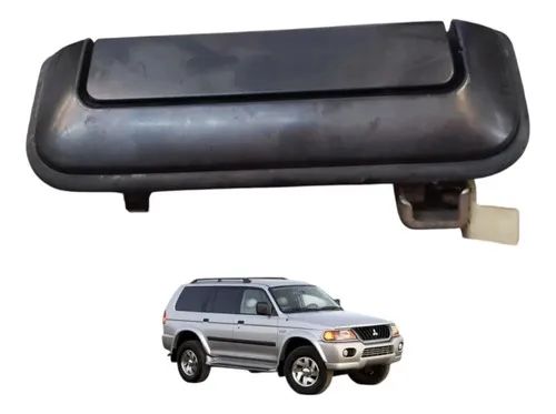 Maçaneta Externa Dianteira Direita Pajero Sport 1998 A 2000 Preto