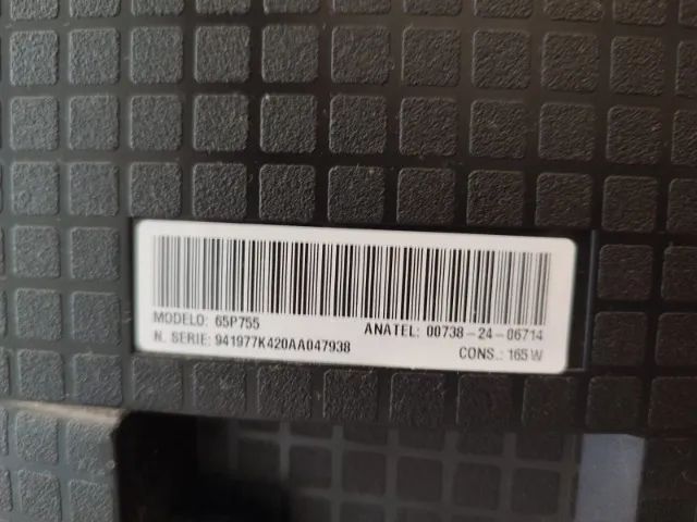 Smart TV TCL 65 polegadas - Com defeito - Foto 4