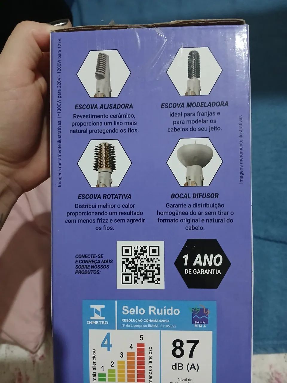Escova Rotativa PER03 5 em 1 PHILCO  - Foto 4