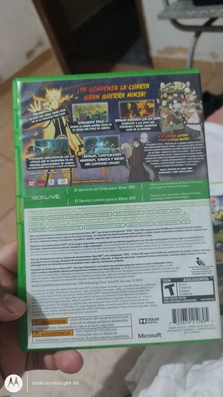 Naruto ultimate ninja storm 3 Xbox 360  - Foto 2