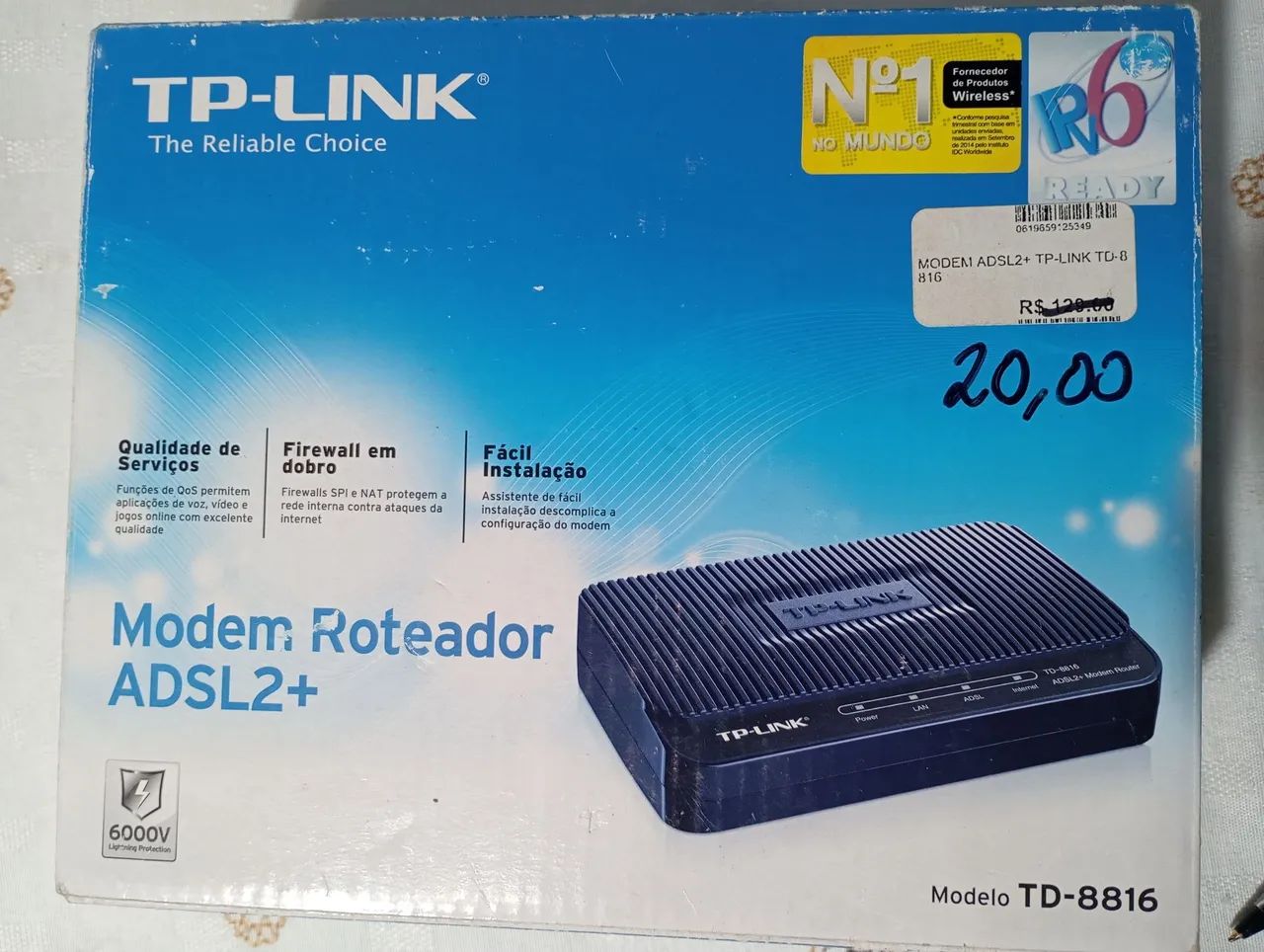 Modem ADSL2 TP Link - Foto 2