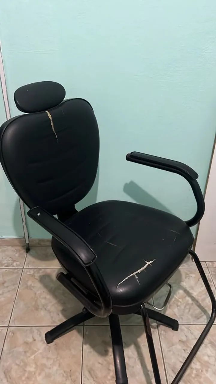 Cadeira barbearia dompel