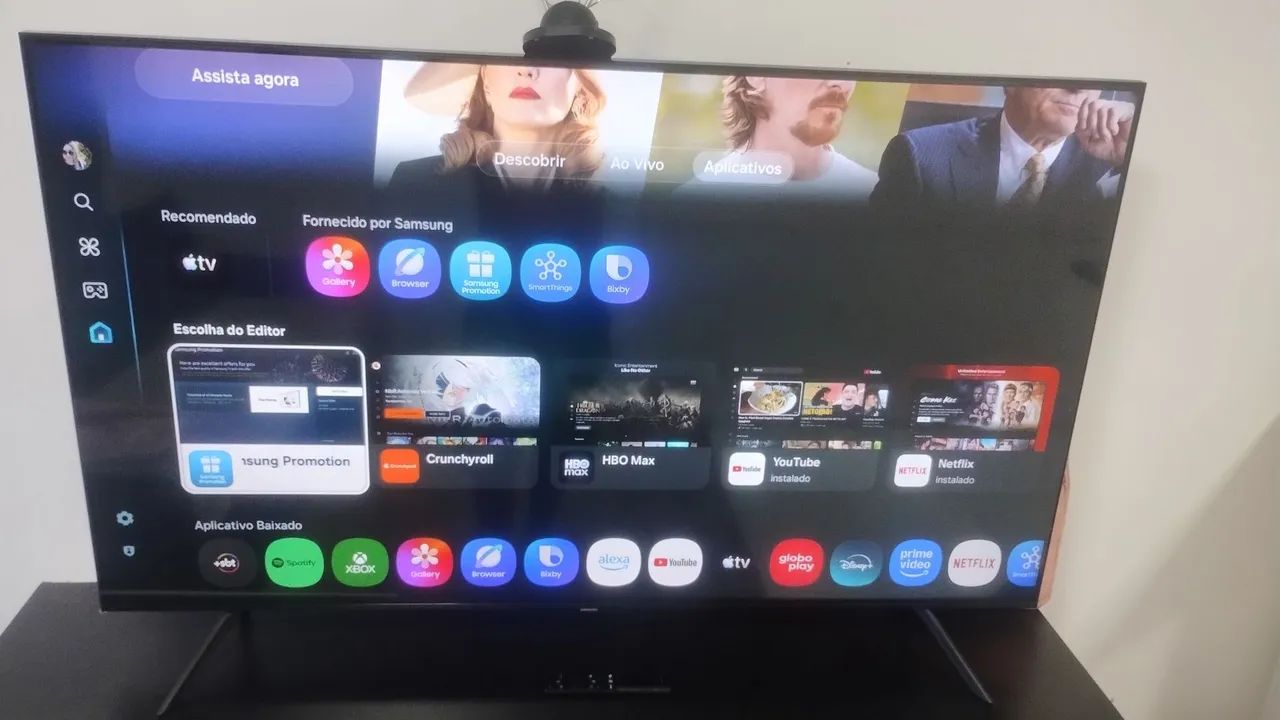 Smart Tv 55" 4K Samsung NOVA ENTREGO  - Foto 2