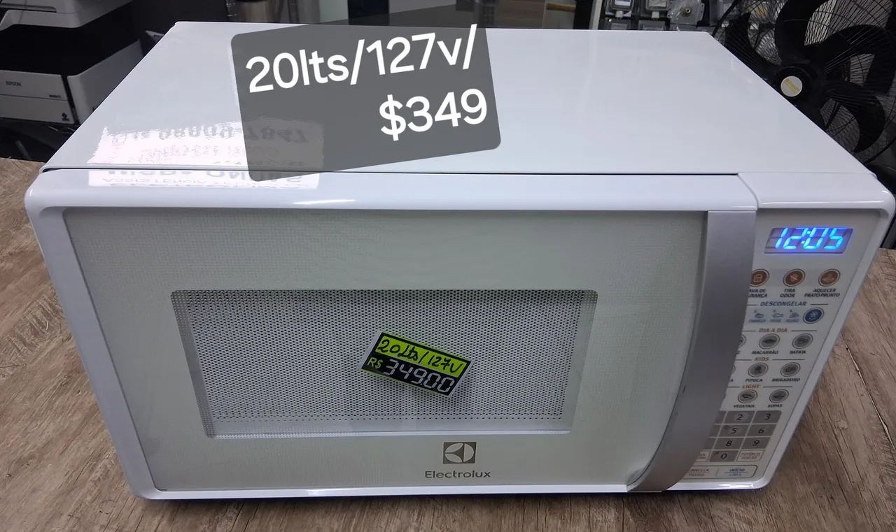 MICRO-ONDAS ELECTROLUX USADO 20LTS 127V $349 COM GARANTIA  - Foto 3