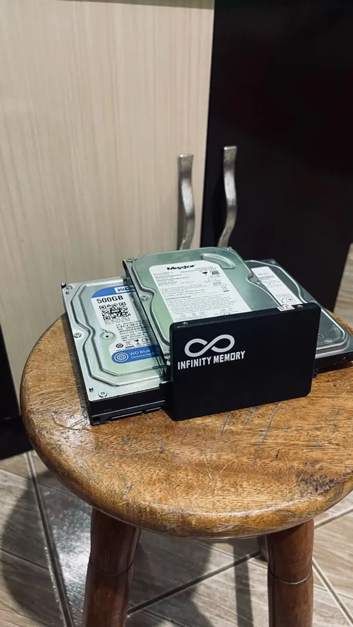SSD e Hds de 500gb - Foto 2