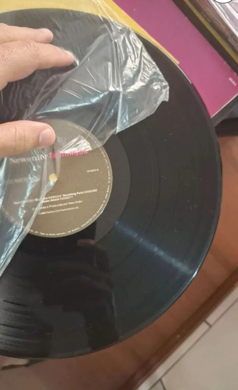 New Order - Thechnique 1989 vinil - Foto 3
