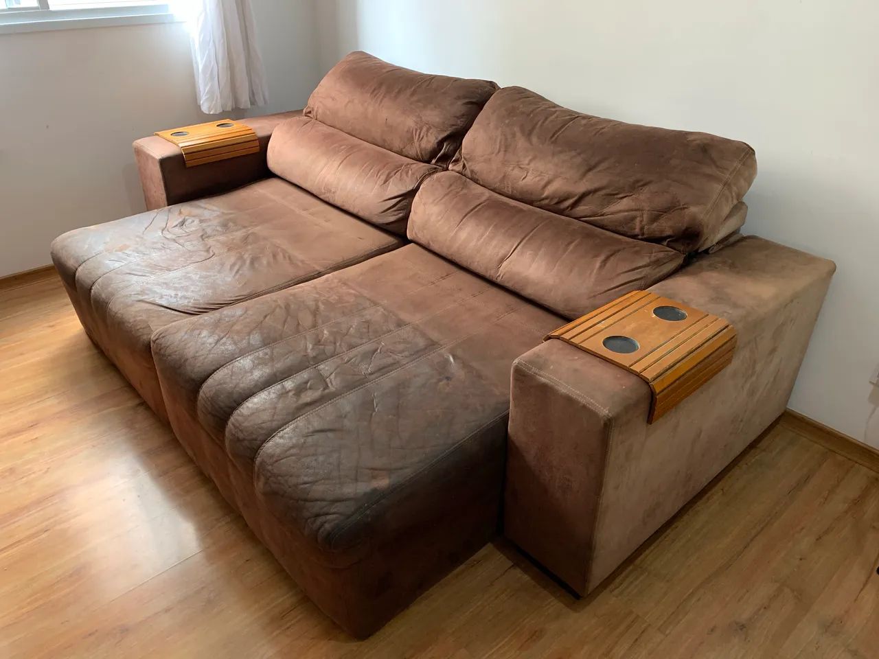 Sofá retrátil 03 lugares  - Foto 2