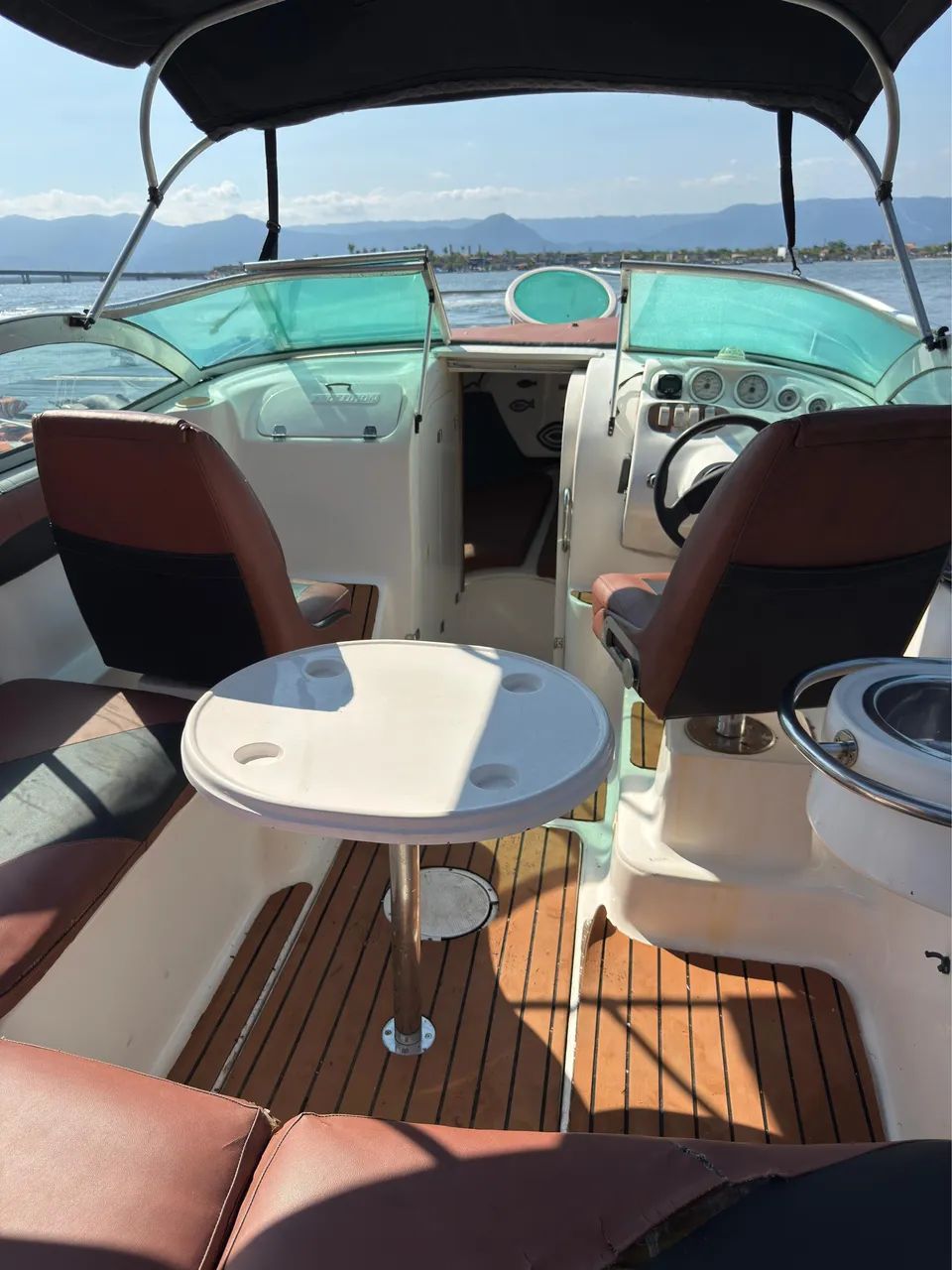 LANCHA EVOLUTION 225 CABINADA MERCURY 150HP IMPECÁVEL!!! - Foto 12