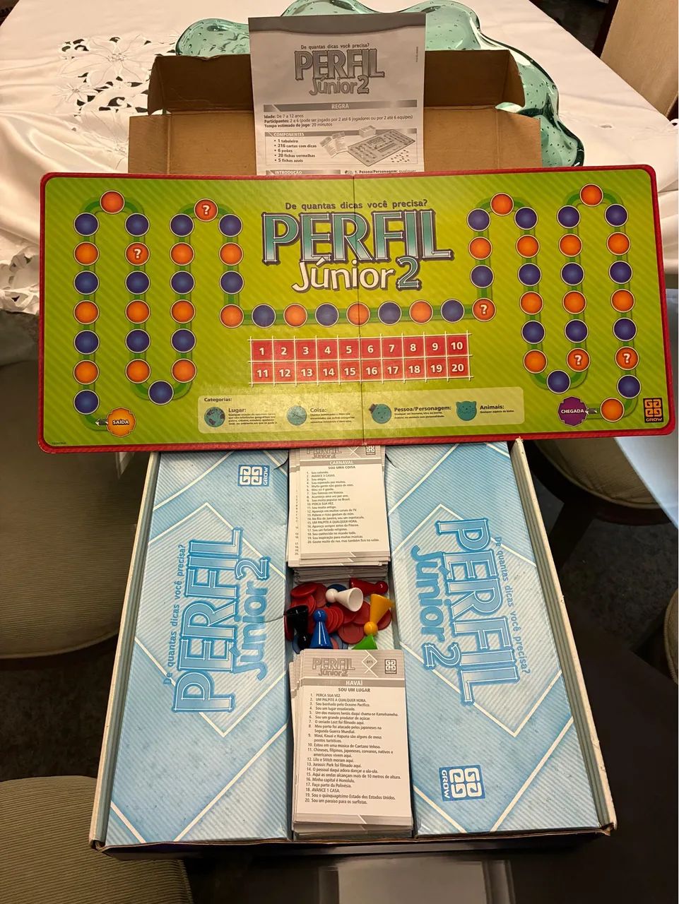 Jogo de Tabuleiro Perfil Júnior 2 - Foto 2