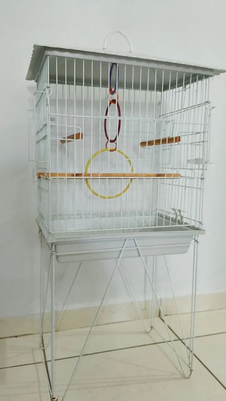 Vendo gaiola de passarinho grande  - Foto 3
