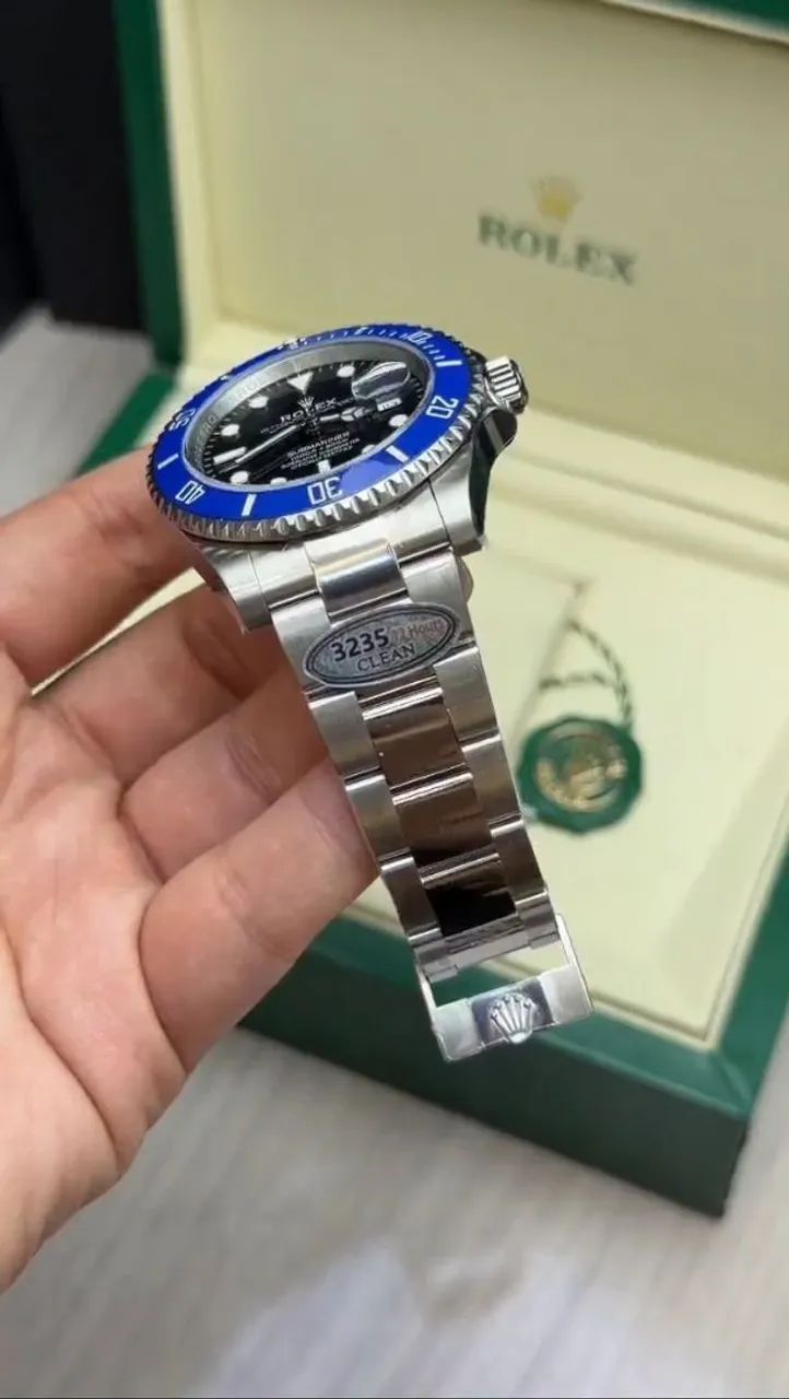 Relógio Super C - ETA Estilo Rolex Submariner Date "Cookie Monster"  - Foto 2