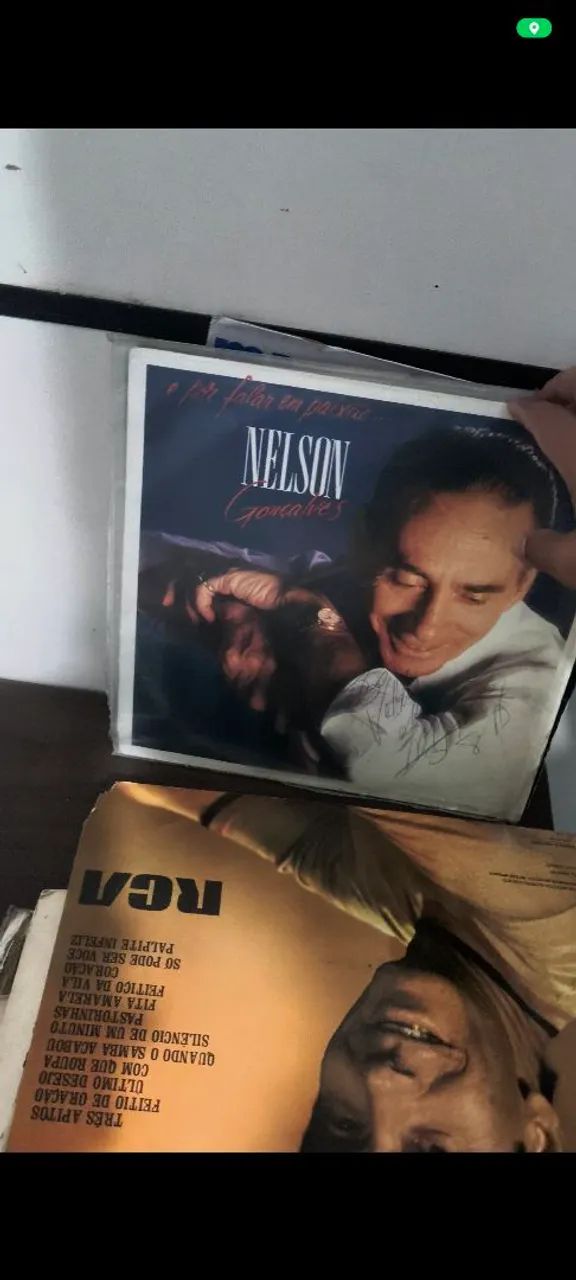 Disco de Vinil LP Nelson Gonçalves e Aguinaldo Timóteo 
