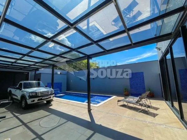 Santa Rosa, casa sobrado com piscina, 4 quartos, espaço gourmet - Foto 4