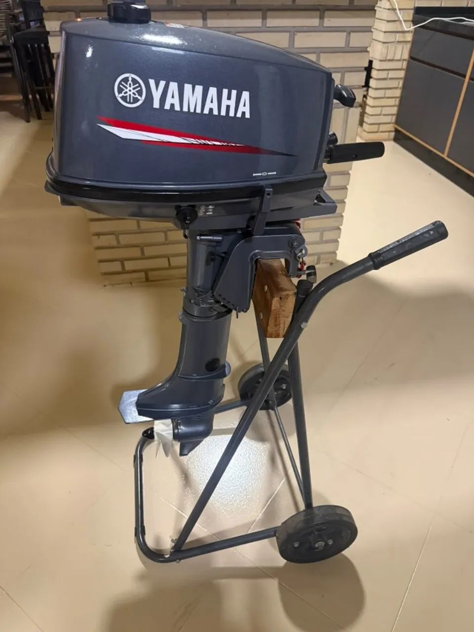 MOTOR DE POPA YAMAHA 4HP 2 TEMPOS ? ESTADO DE ZERO! - Foto 3