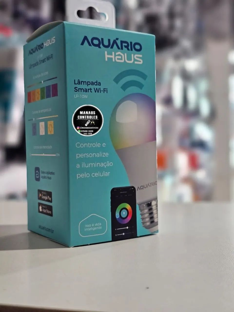 Lâmpada Smart Wi-Fi 