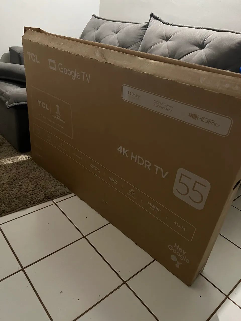 Vendo tv smart 55 polegadas TCL - Foto 2