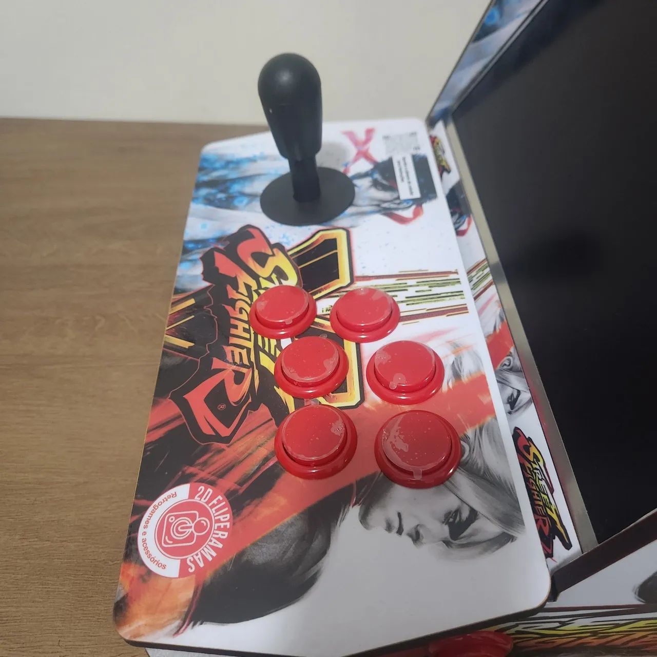 Mini Máquina Arcade (Fliperama) com tela de 12 polegadas - 12 mil jogos - Foto 4