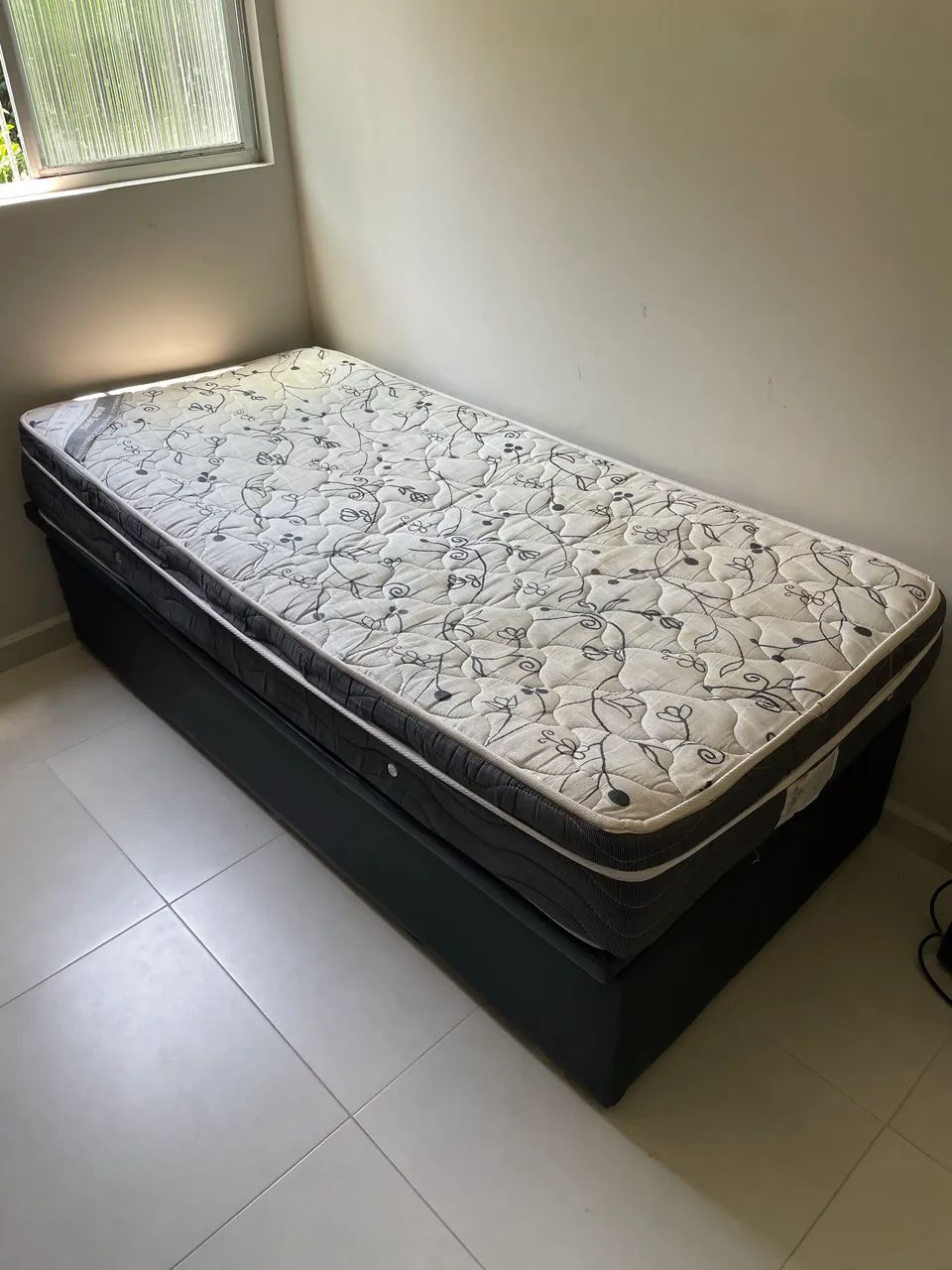 Cama Box Baú + Colchão Ortobom - Foto 3