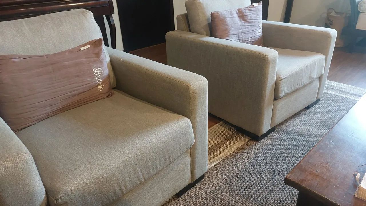 Par de poltronas German alto padrão(preço  é  da unidade) - Foto 4