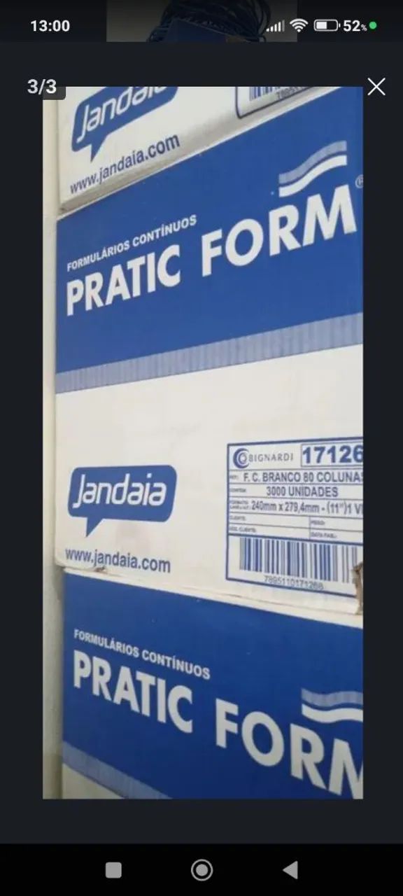 Formulários  continuo Jandáia  - Foto 2