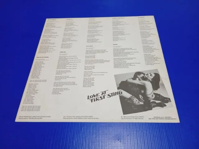 Lp Scorpions - Love At First Sting (1984/ Encarte/excelente) - CDs