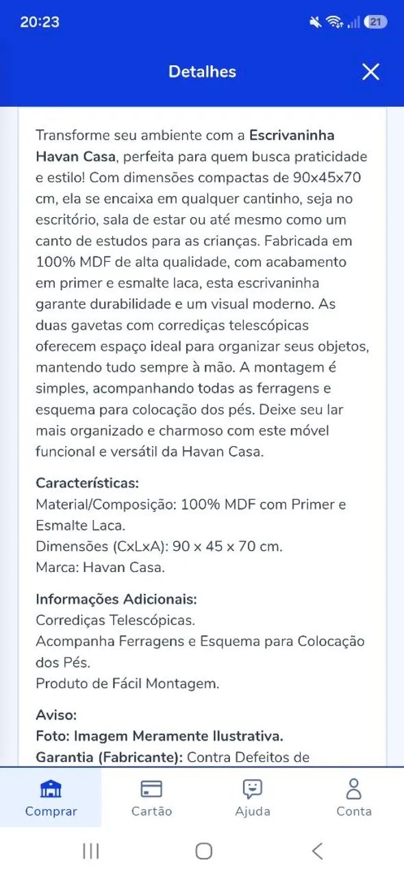 Escrivaninha  - Foto 4