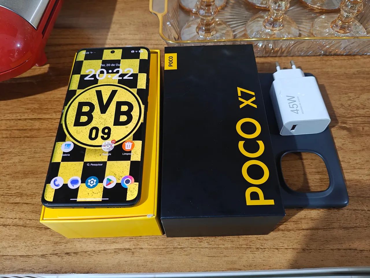 Poco x7 256 com 8 de ram  - Foto 5