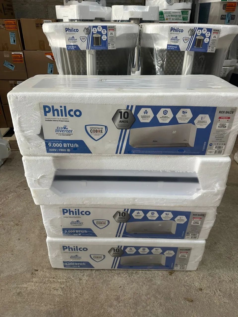 Ar condicionado Philco 9.000 BTUS inverter.