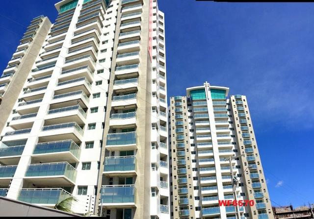 Living Resort, Santorini, 145m², 3 suítes, gabinete, 3 vagas, vista mar, lazer completo