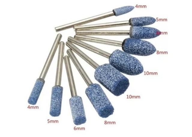 COD-FR29 10 Pcs 1/8 Abrasivo Montado Pedra Rotativa Ferramenta De Moa Arduino