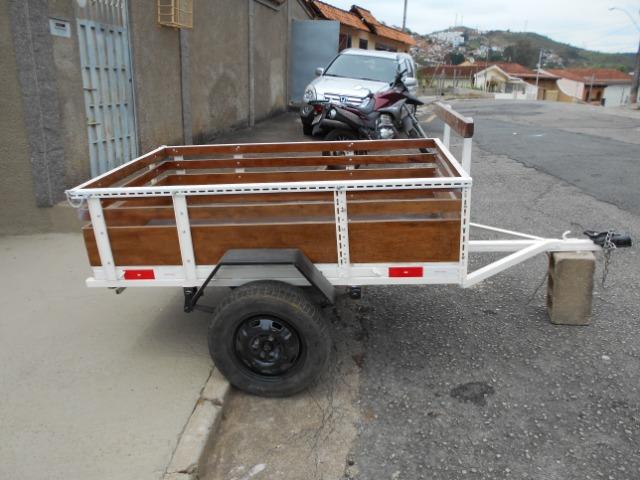 Carretinha reboque fazendinha legalizada - Foto 6