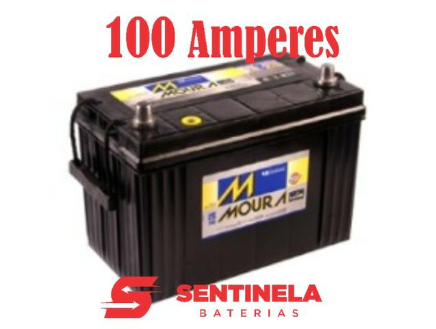 Bateria Moura 100 Amperes -com entrega e instalação Gratis - Foto 2