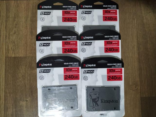 Ssd HD Kingston 240gb 10x mais rapido Novo Lacrado - Foto 2
